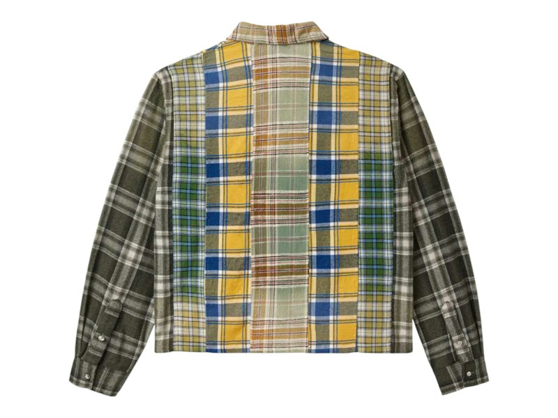 Vale Forever Earth Day L/S Flannel Green/Patchwork