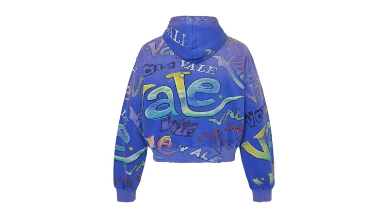 Vale Forever Iceberg Zip Up Hoodie Blue