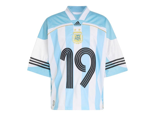 adidas Bringbacks Remixed Argentina Jersey Clear Blue