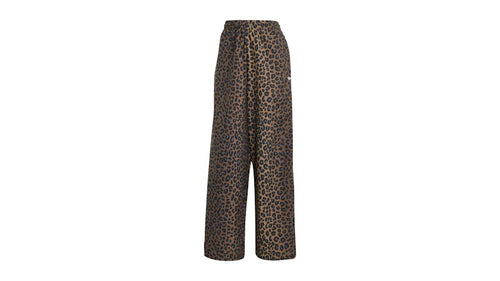 adidas Women's Leopard Firebird Oversized Track Tracksuit Bottoms Multicolor