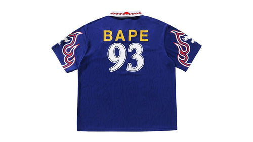 adidas x BAPE Flame Jersey Blue