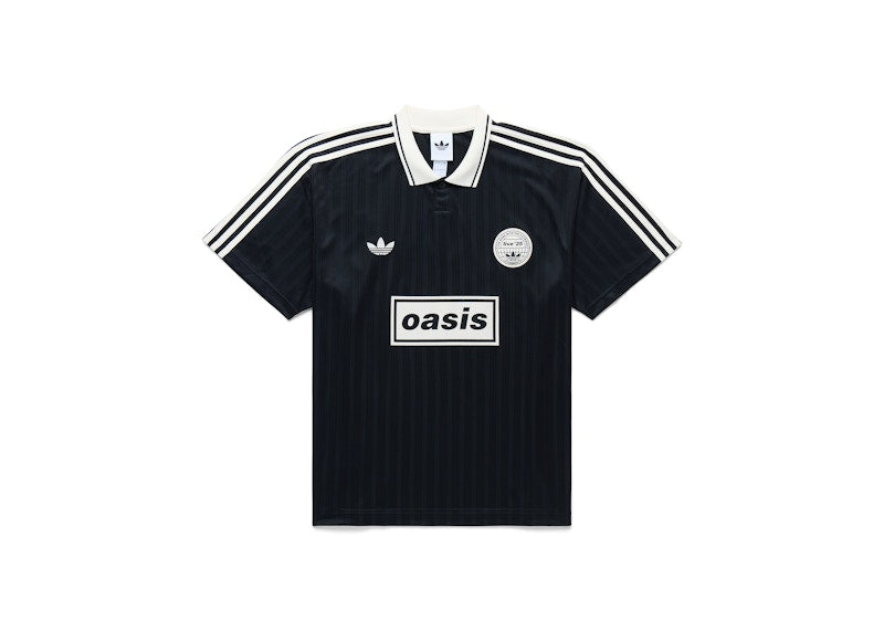 adidas x Oasis Tour Jacquard Jersey Black