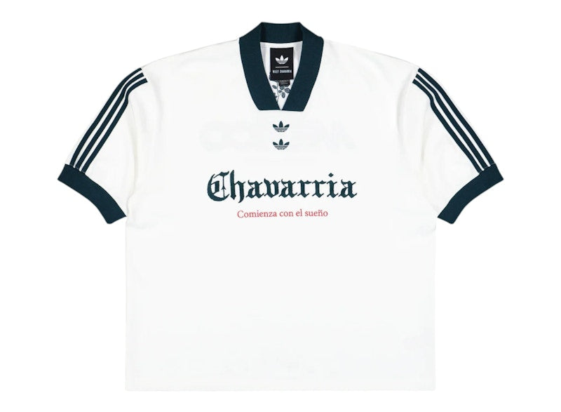 adidas x Willy Chavarria WC Soccer Graphic Tee Off White