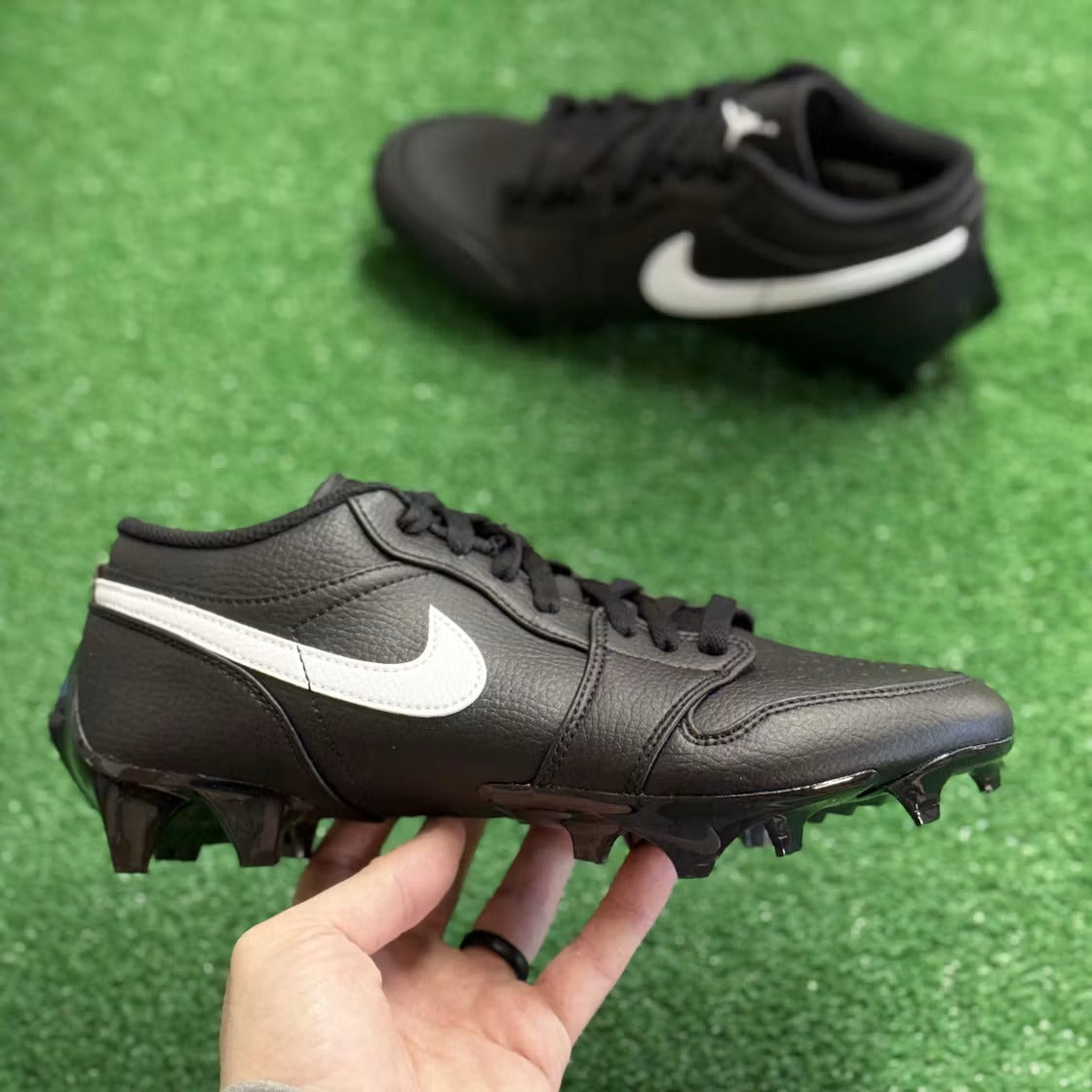 Used - Air Jordan 1 Low TD Cleat Black White - US M 8.5 - detail 1