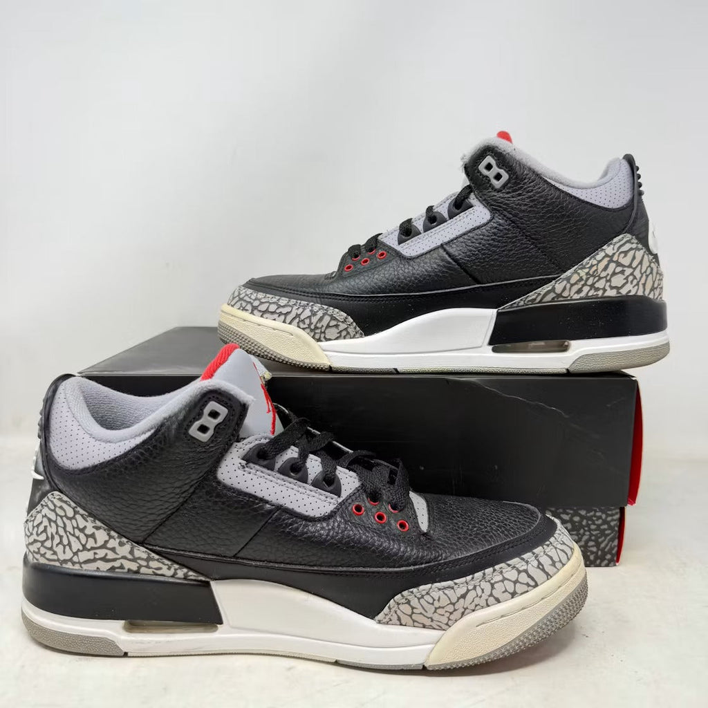 Used - Air Jordan 3 Retro Black Cement (2018) - US M 9.5 - detail 2