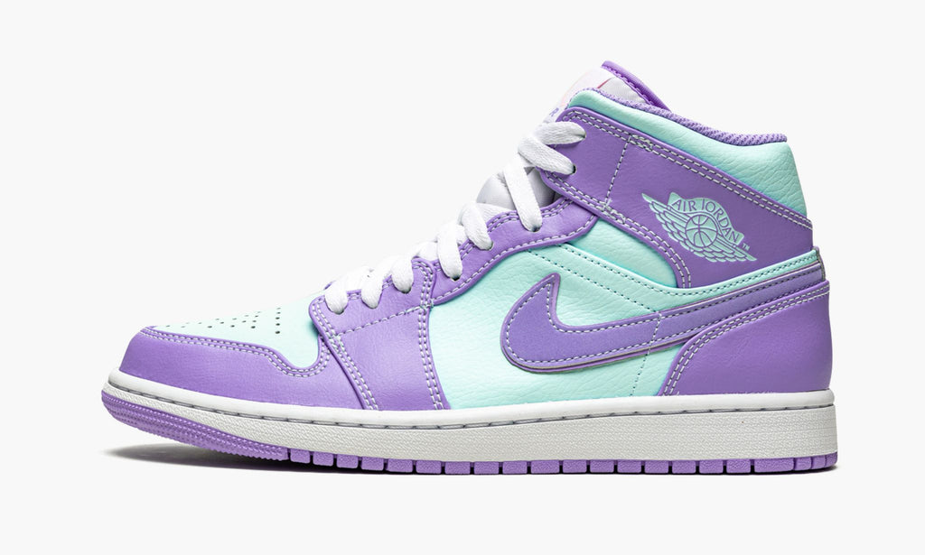 Air Jordan 1 Mid "Purple Pulse / Glacier Blue" Sneakers