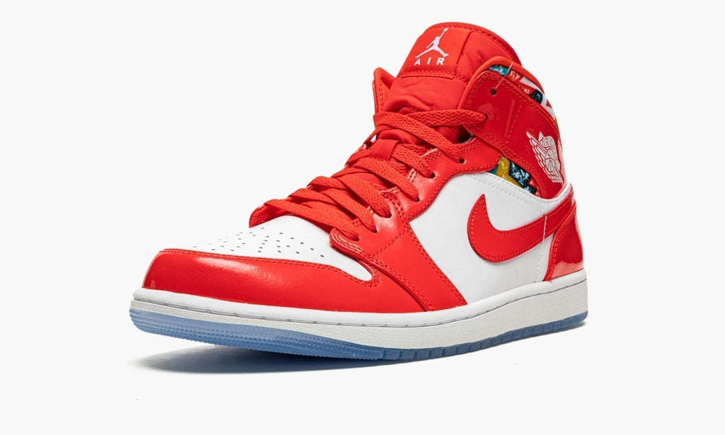 Air Jordan 1 MID SE "Barcelona Sweater" Sneakers