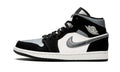 Air Jordan 1 Mid SE Satin Grey Sneakers