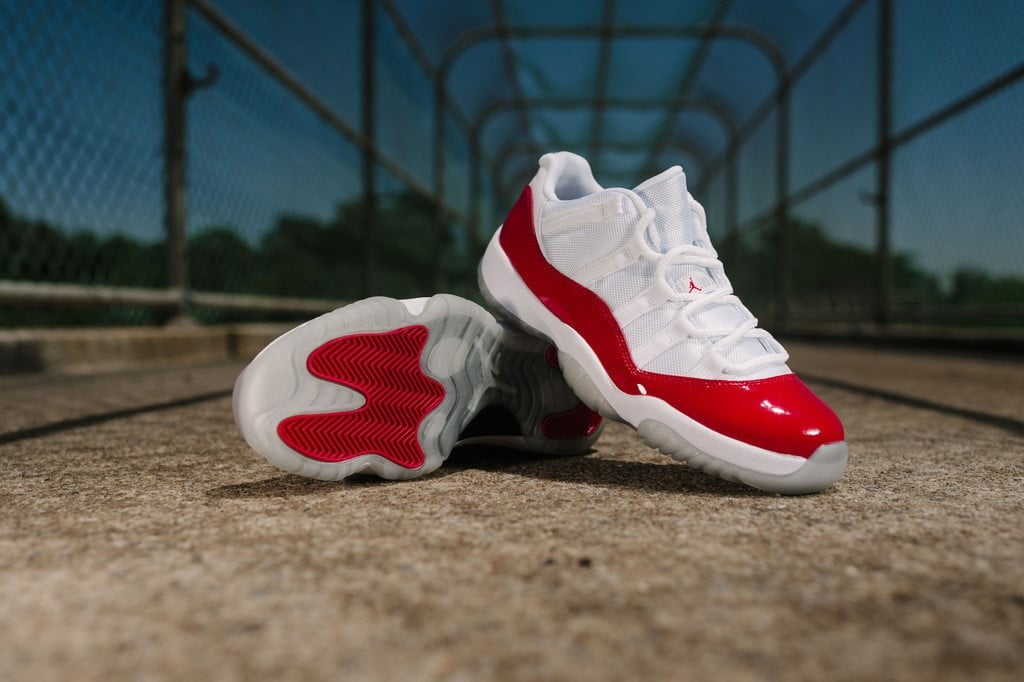 Air Jordan 11 Retro Low 2016 Cherry Sneakers