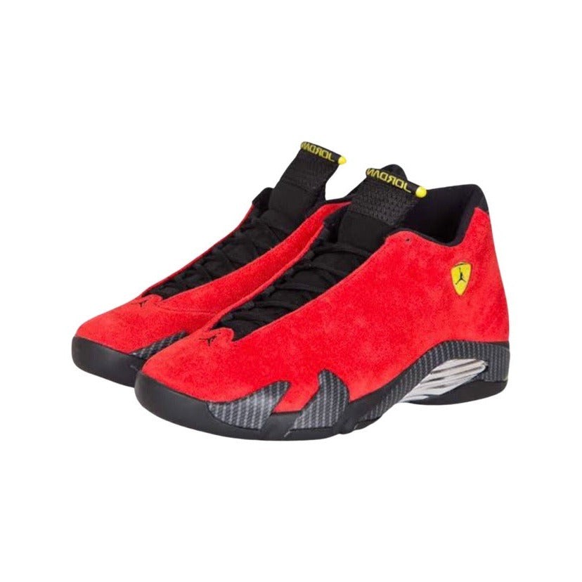 Air Jordan 14 Ferarir Red Sneakers