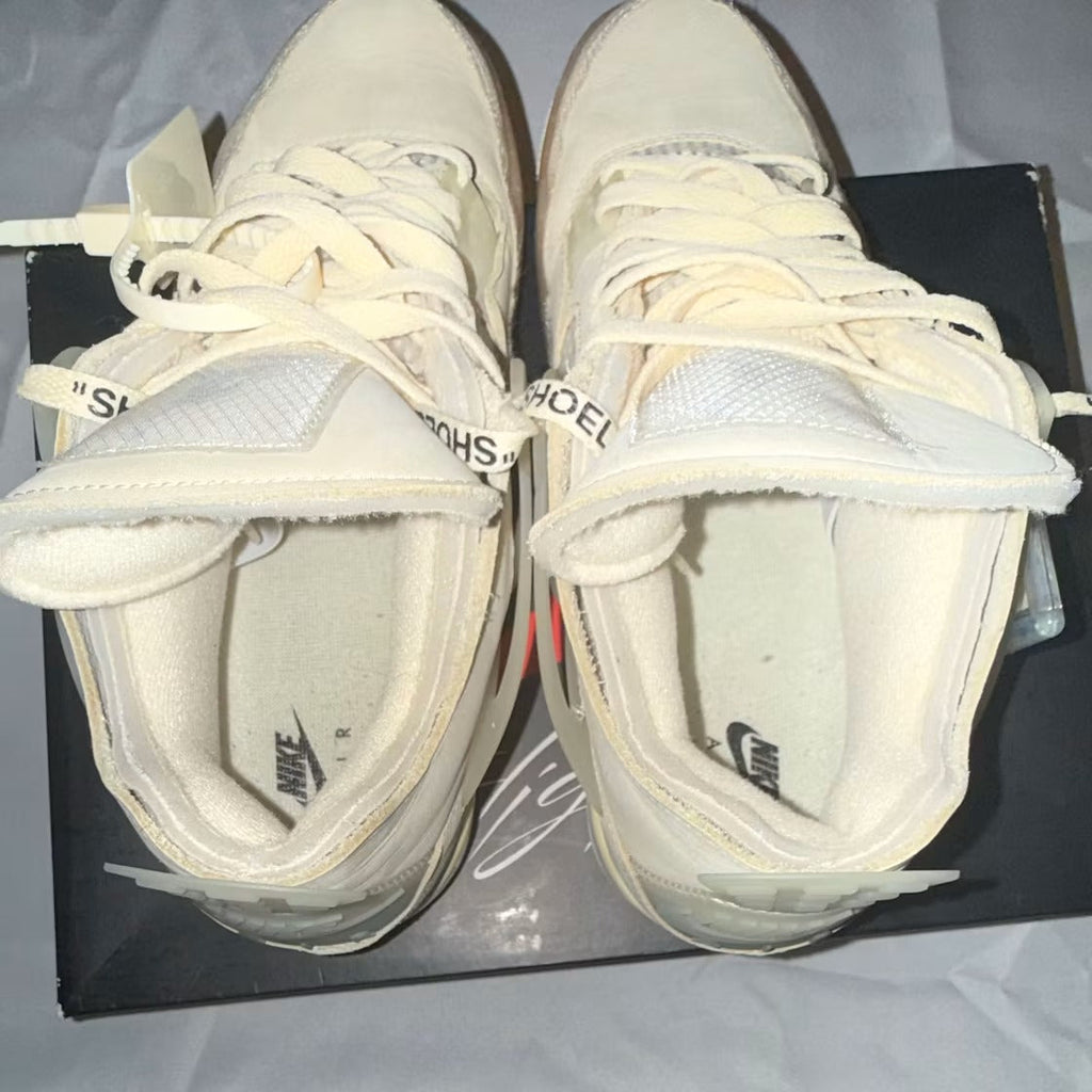 Used - Air Jordan 4 Retro Off-White Sail (Women's) - US W 12 - detail 2