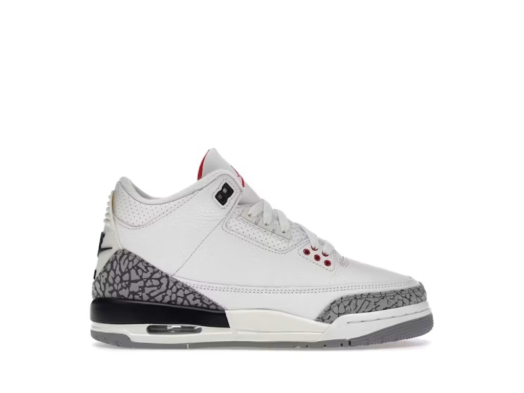 Used - Air Jordan 3 Retro White Cement Reimagined (GS) - US 7Y - catalog main image