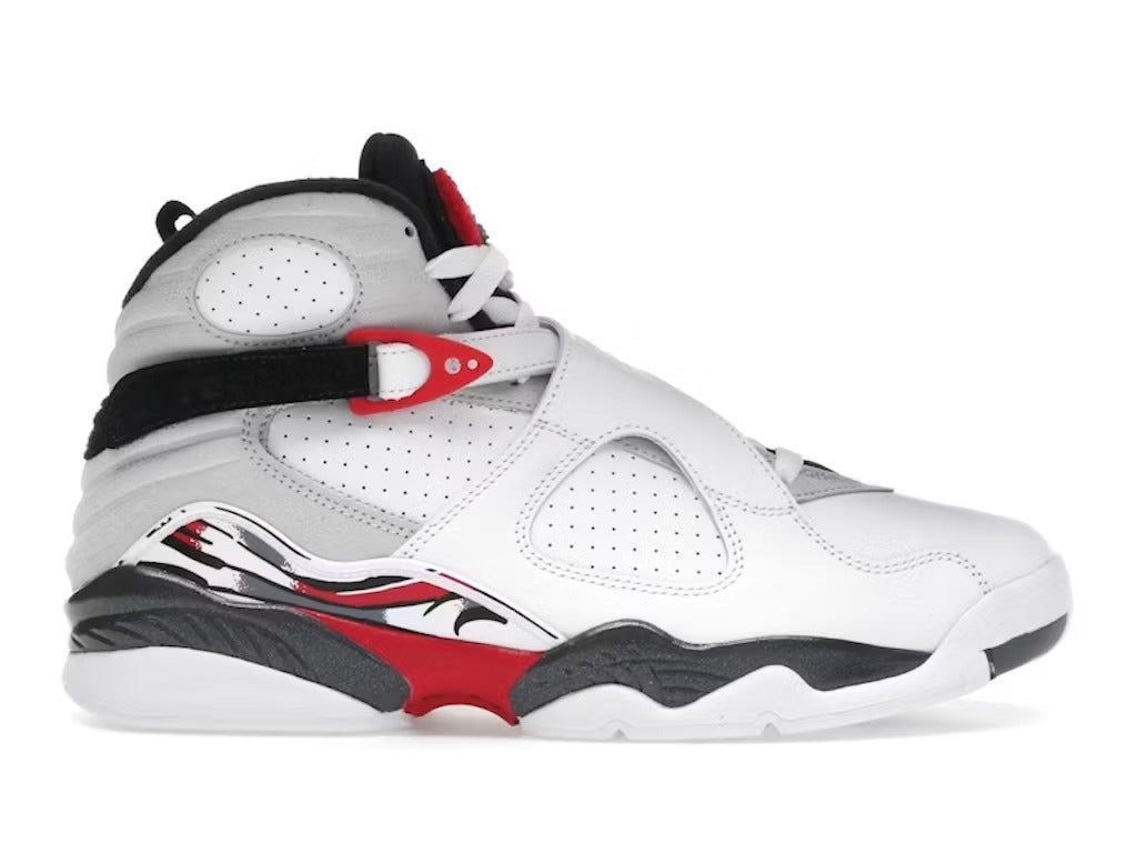 Used - Air Jordan 8 Retro White True Red (2025) - US M 12.5 - catalog main image