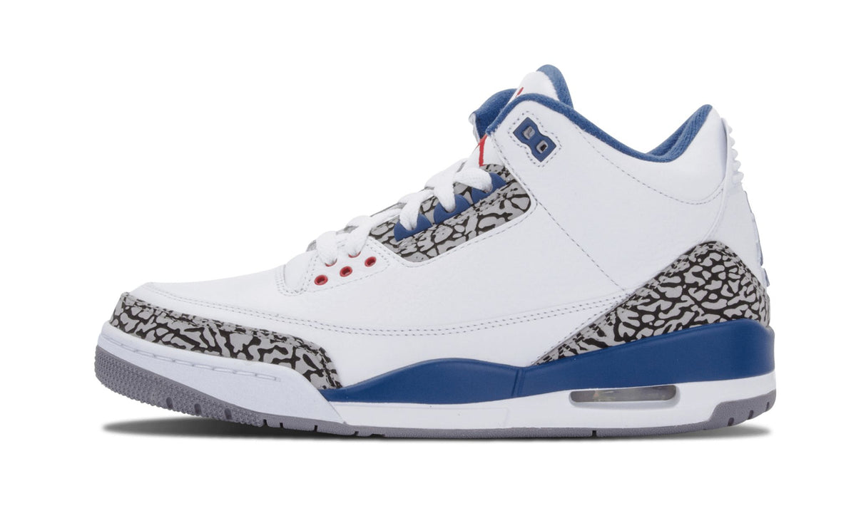 Air Jordan 3 Retro "True Blue" Sneakers