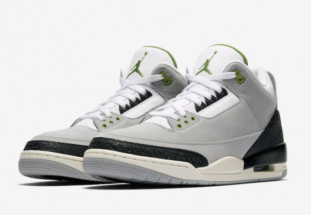 Air Jordan 3 Retro Chlorophyll Sneakers