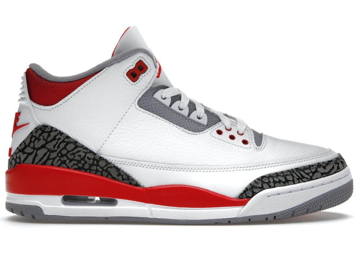 Air Jordan 3 Retro Fire Red (2022) Sneakers