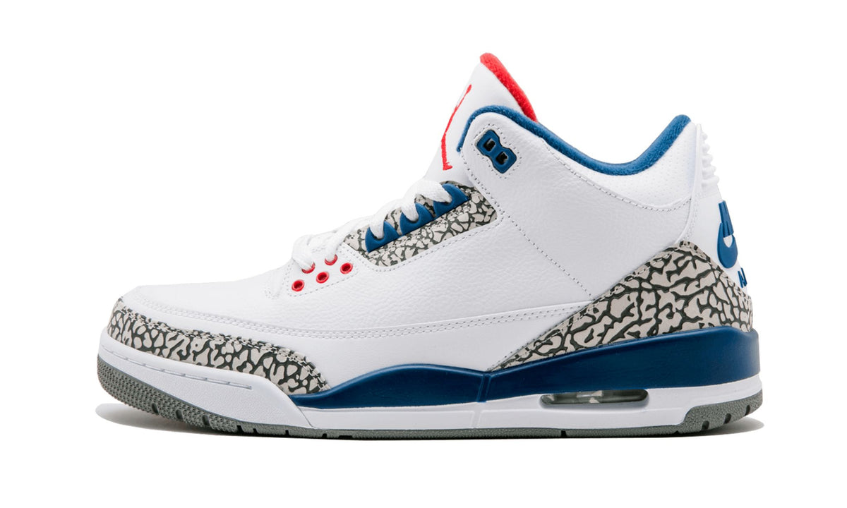 Air Jordan 3 Retro OG True Blue Sneakers