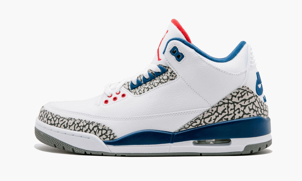 Air Jordan 3 Retro OG True Blue Sneakers