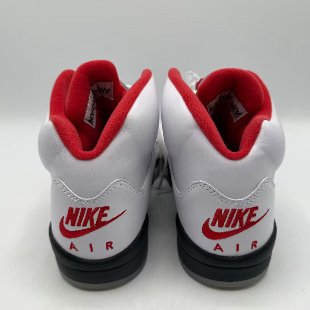 Used - Air Jordan 5 Retro Fire Red Silver Tongue (2020) - US M 8.5 - detail 4
