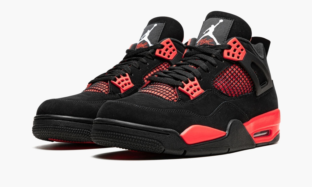 Air Jordan 4 Retro "Red Thunder" Sneakers
