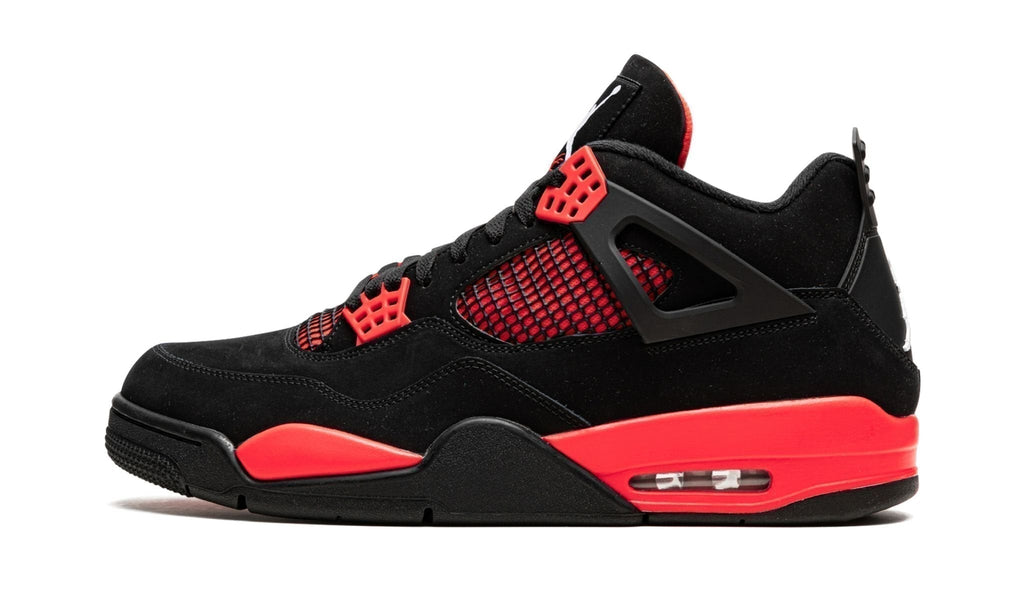Air Jordan 4 Retro "Red Thunder" Sneakers
