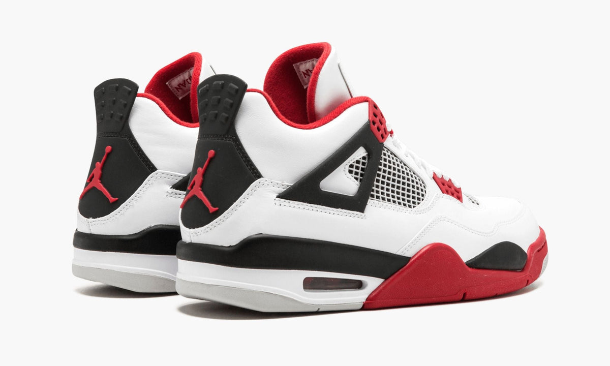 Air Jordan 4 Retro Fire Red Sneakers