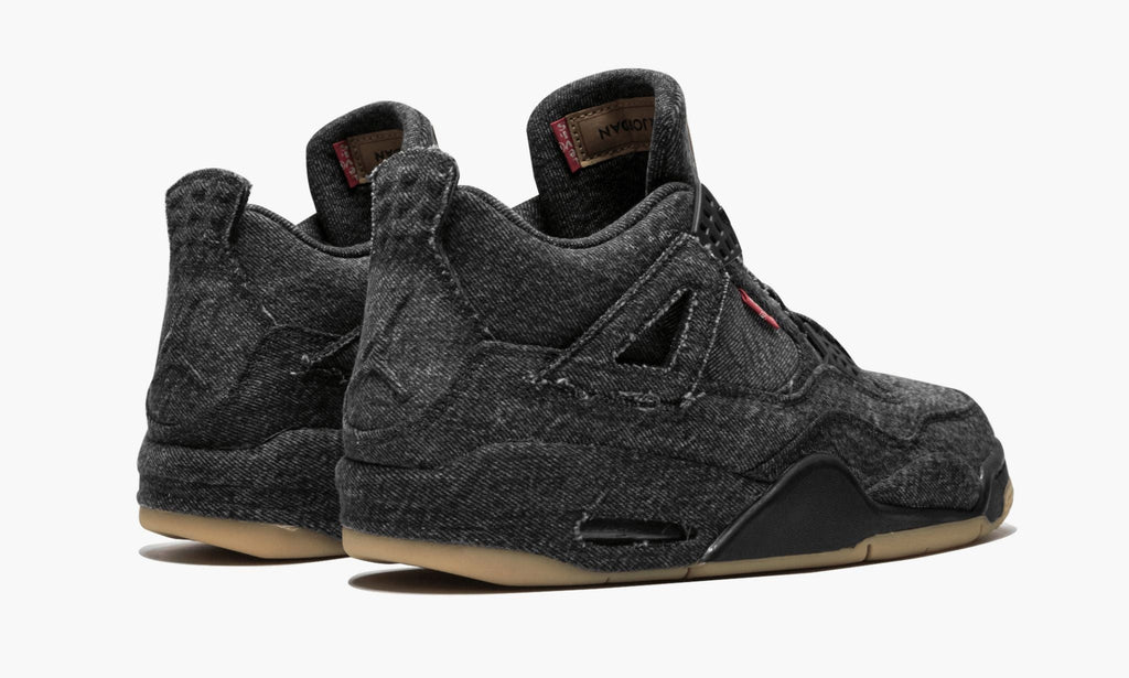 Air Jordan 4 Retro Levis NRG Black Levis Sneakers