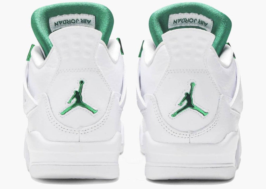 Air Jordan 4 Retro Metallic Green Sneakers