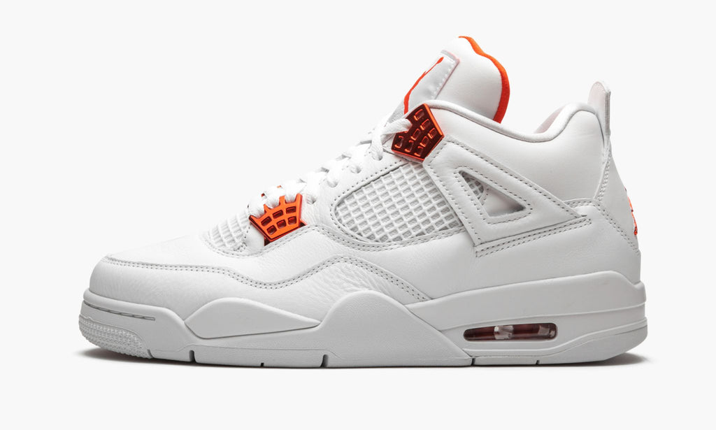 Air Jordan 4 Retro Metallic Pack - Orange Sneakers