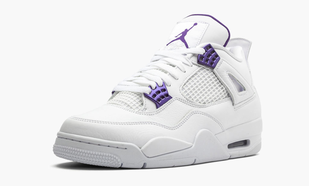 Air Jordan 4 Retro Metallic Pack - Purple Sneakers