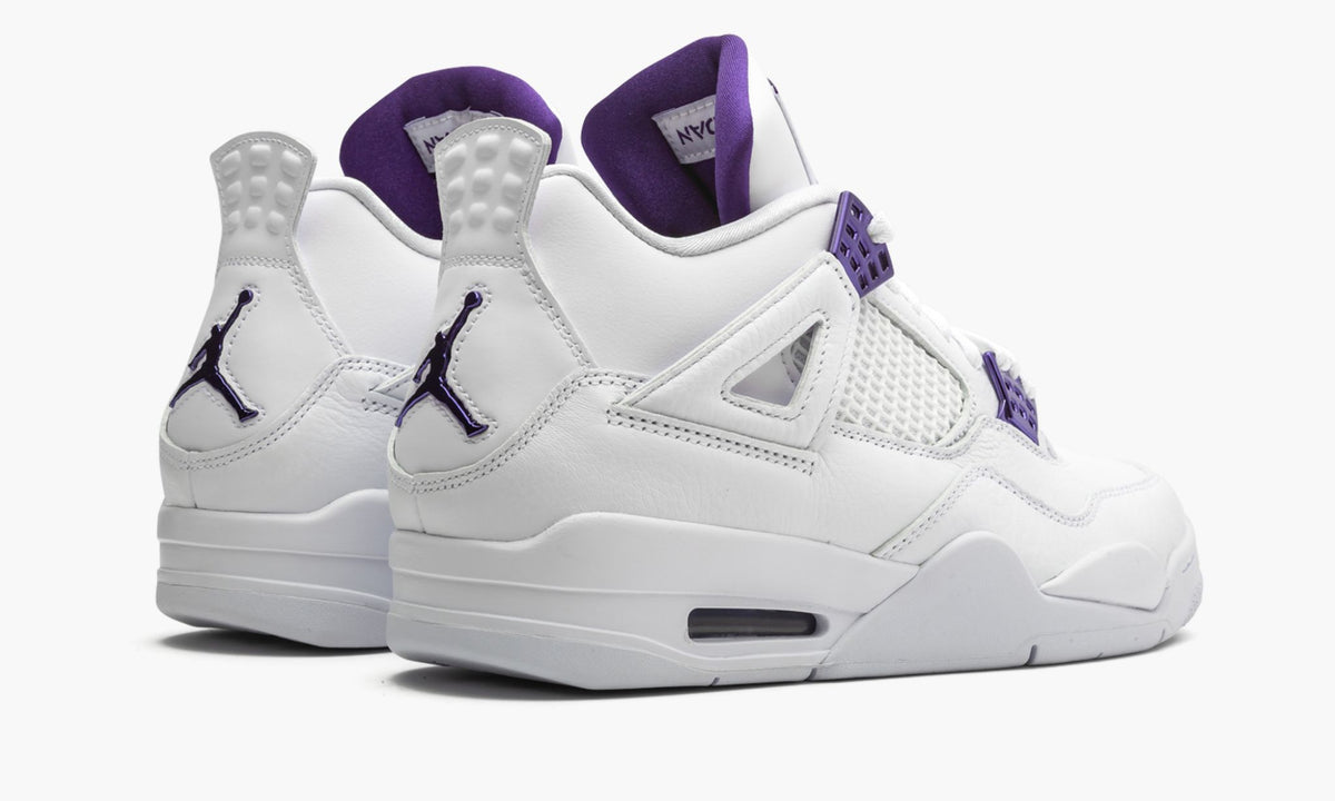 Air Jordan 4 Retro Metallic Pack - Purple Sneakers