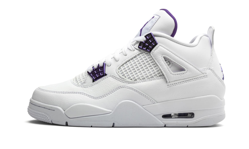 Air Jordan 4 Retro Metallic Pack - Purple Sneakers