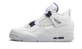Air Jordan 4 Retro Metallic Pack - Purple Sneakers
