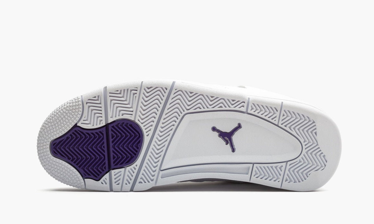 Air Jordan 4 Retro Metallic Pack - Purple Sneakers