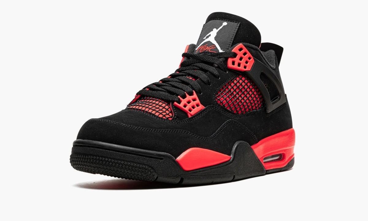 Air Jordan 4 Retro Red Thunder Sneakers