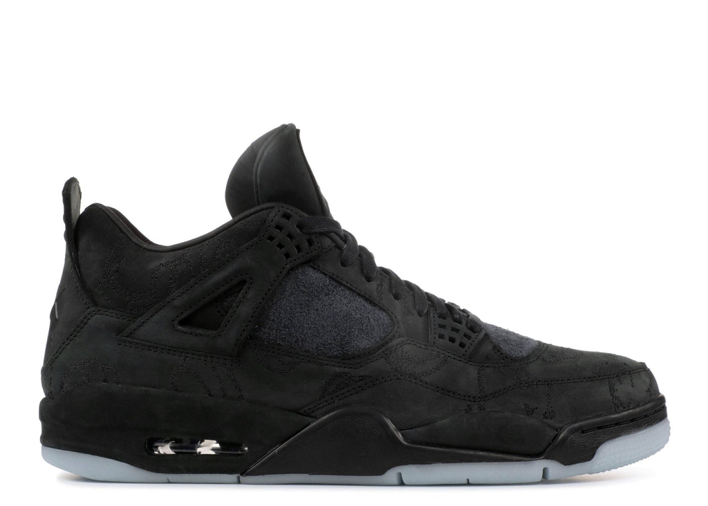 Air Jordan 4 x KAWRS Black Sneakers