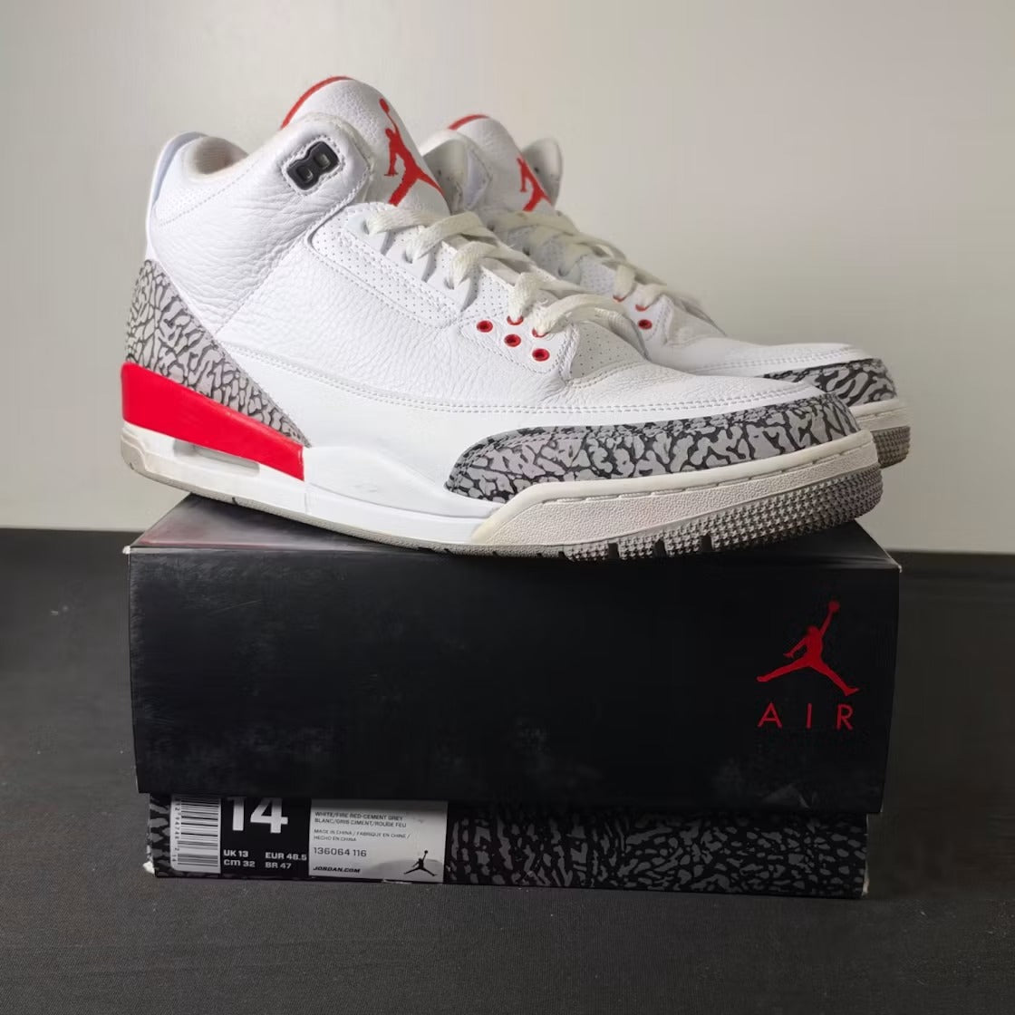 Used - Air Jordan 3 Retro Hall of Fame - US M 14 - detail 1