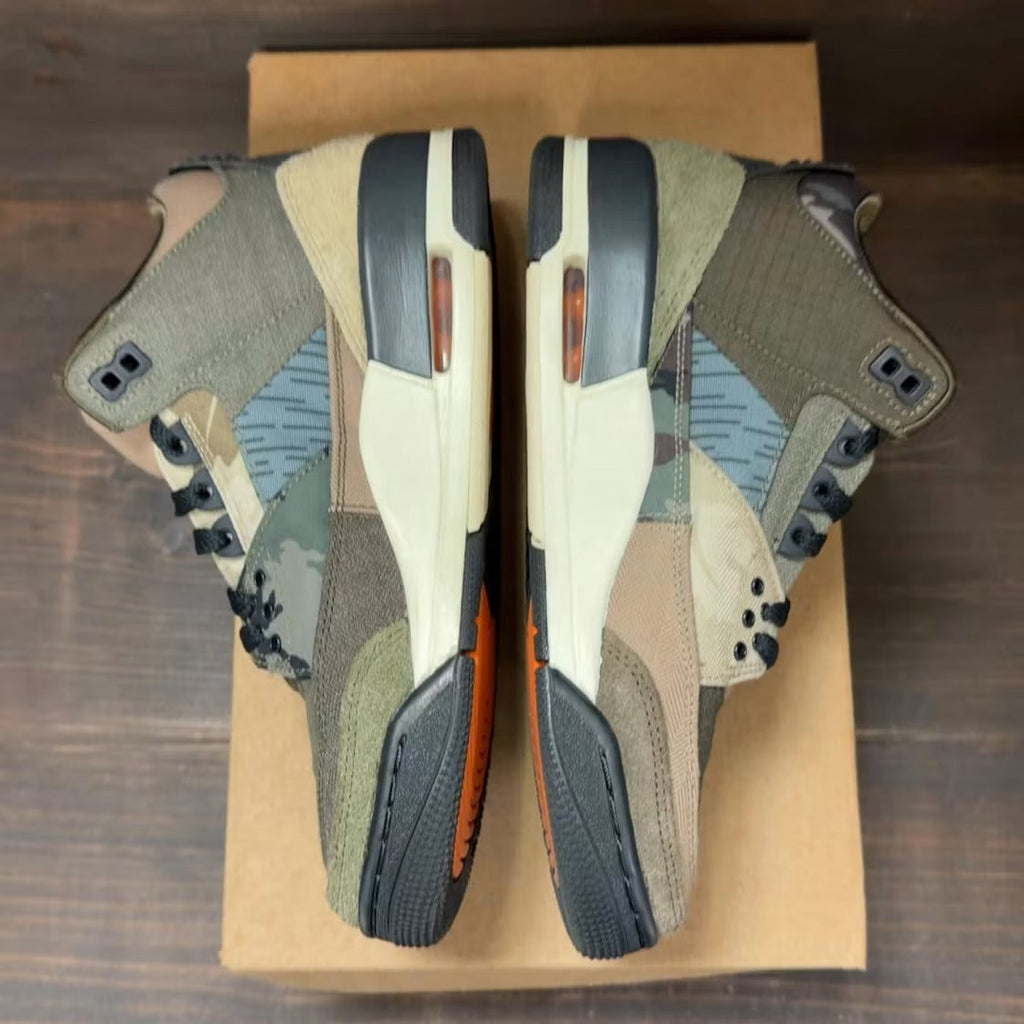 Used - Air Jordan 3 Retro Patchwork Camo - US M 7 - detail 3