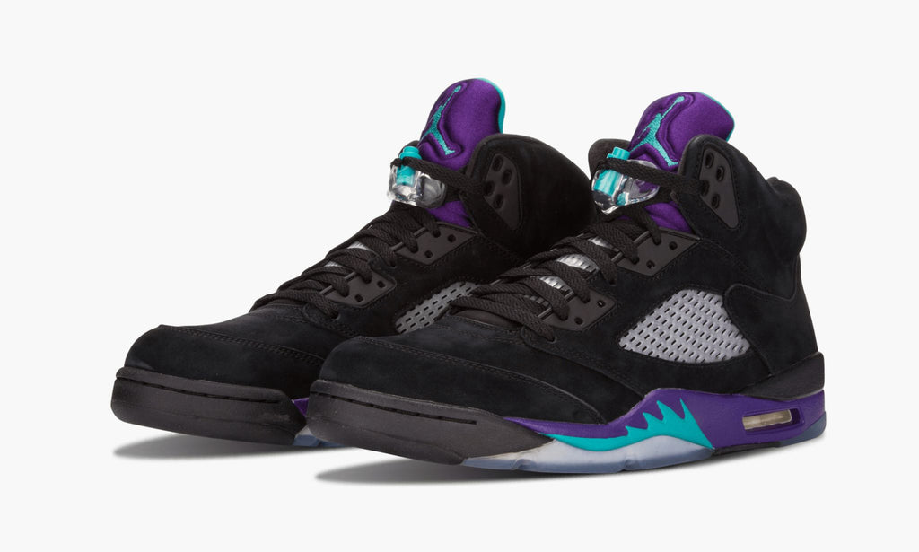 Air Jordan 5 Retro Black Grape Sneakers