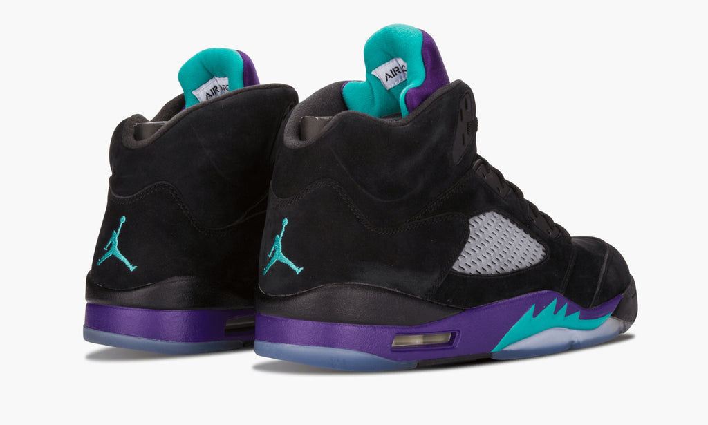 Air Jordan 5 Retro Black Grape Sneakers