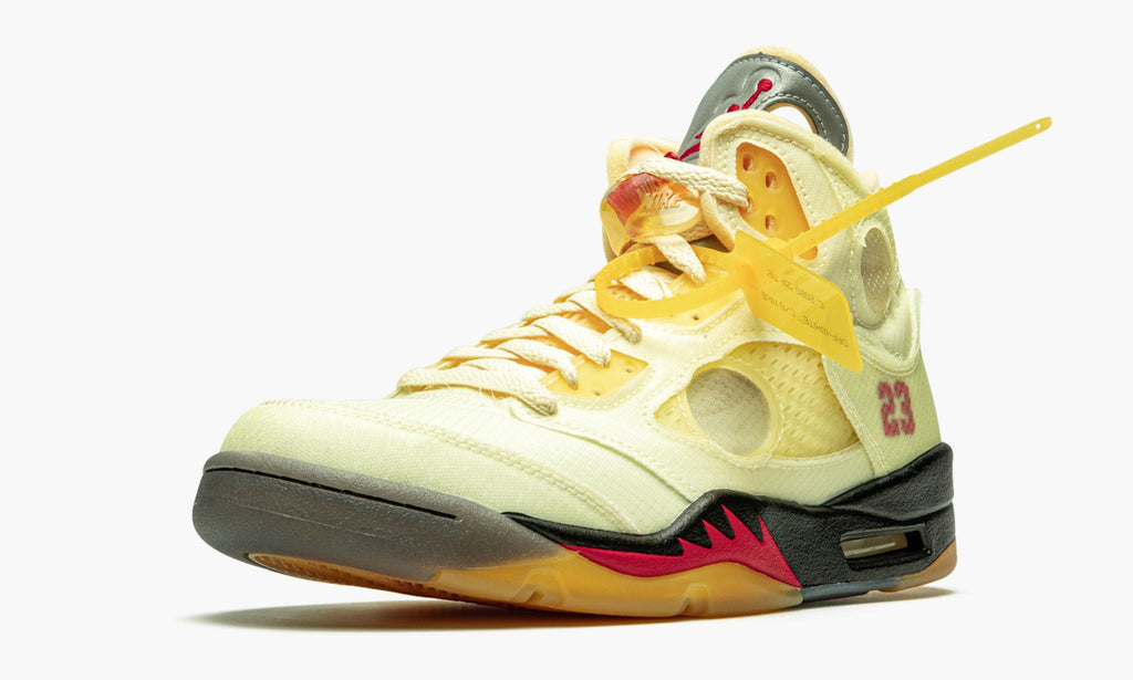 Air Jordan 5 Retro SP "Off-White - Sail" Sneakers