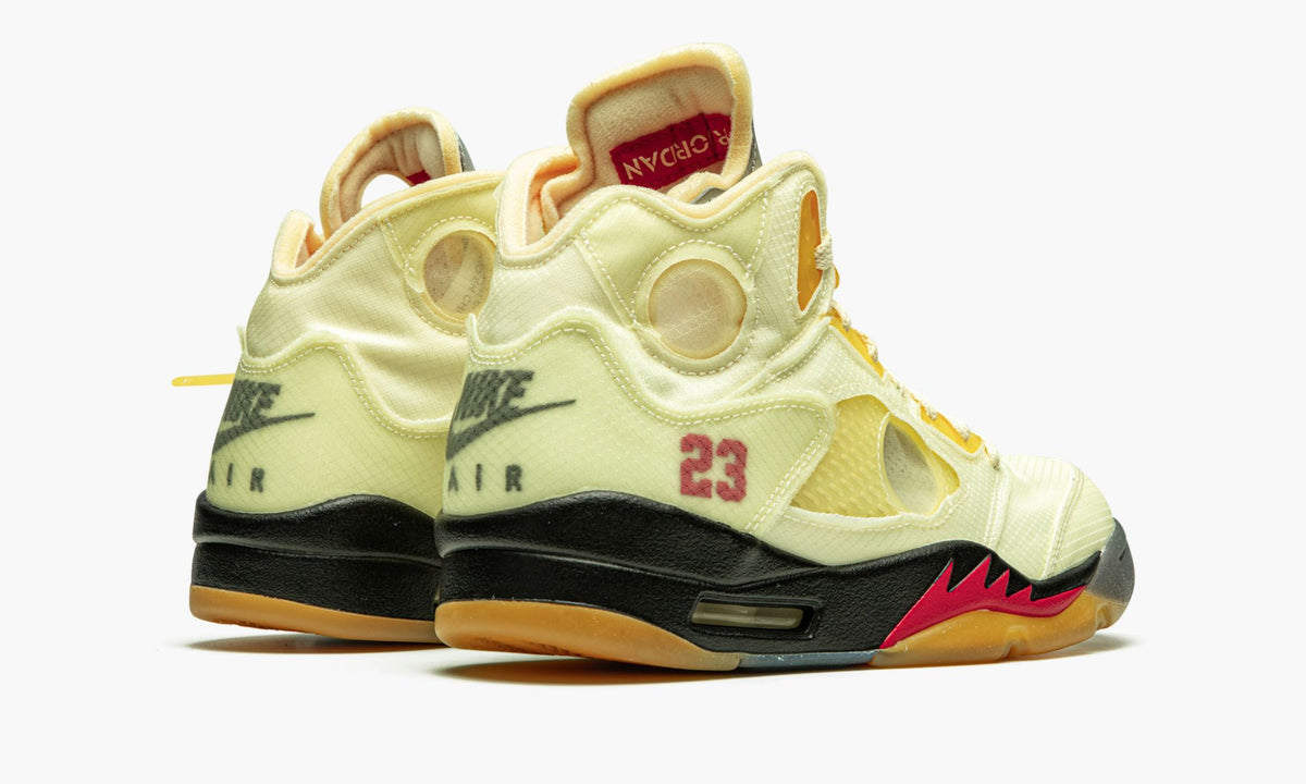 Air Jordan 5 Retro SP "Off-White - Sail" Sneakers
