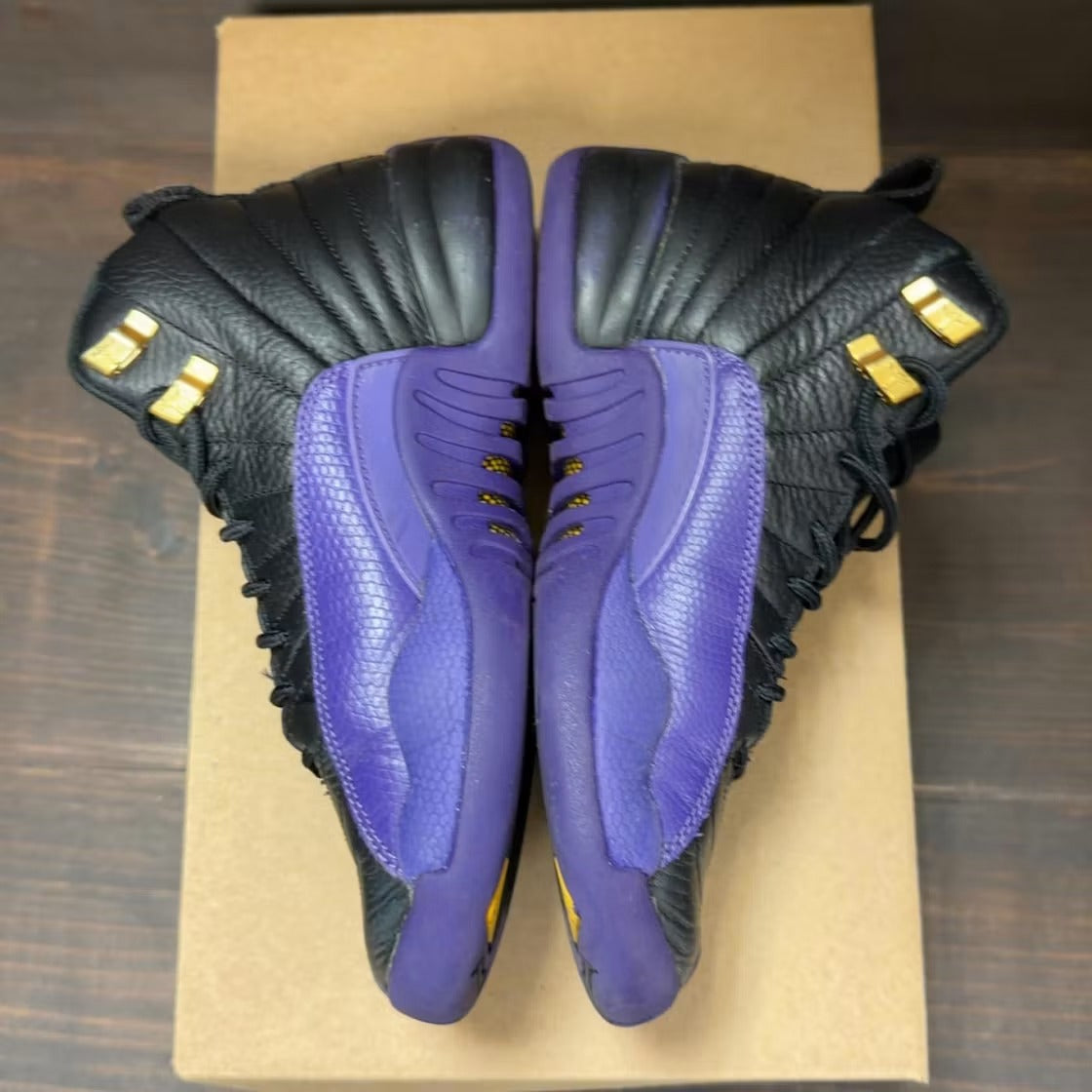 Used - Air Jordan 12 Retro Field Purple (GS) - US 4.5Y - detail 3