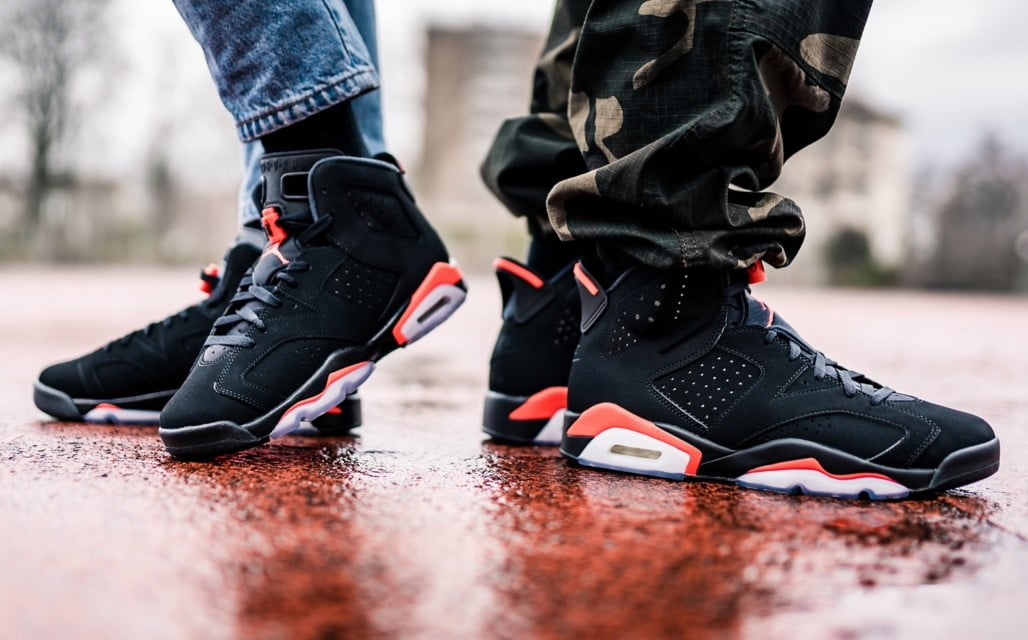 Air Jordan 6 Retro GS Infrared 2019 Sneakers