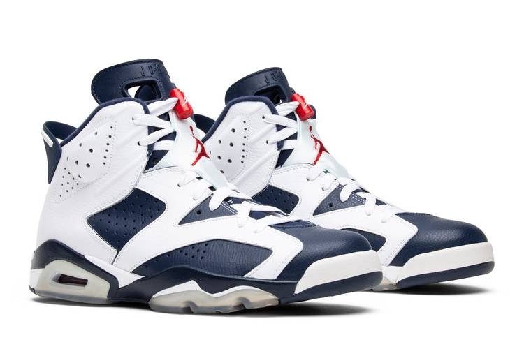 Air Jordan 6 Retro Olympic 2012 Sneakers