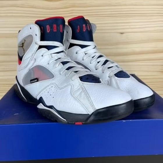Used - Air Jordan 7 Retro BCFC Paris Saint-Germain PSG (2021) - US M 12 - detail 2