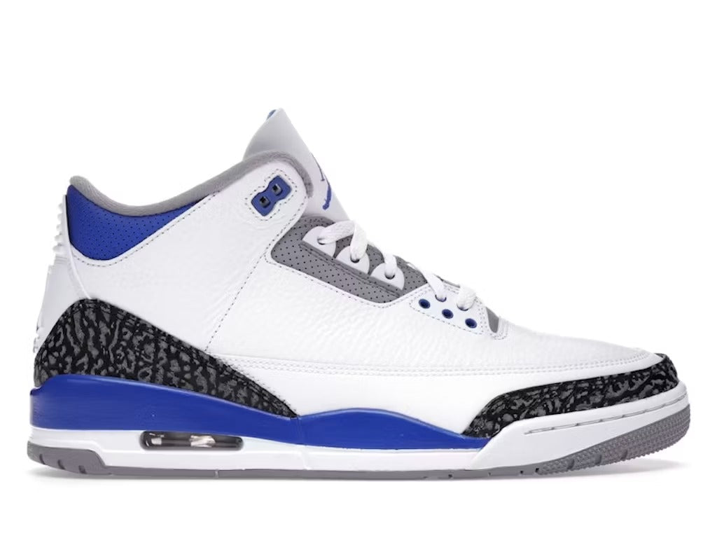 Used - Air Jordan 3 Retro Racer Blue - US M 11 - catalog main image