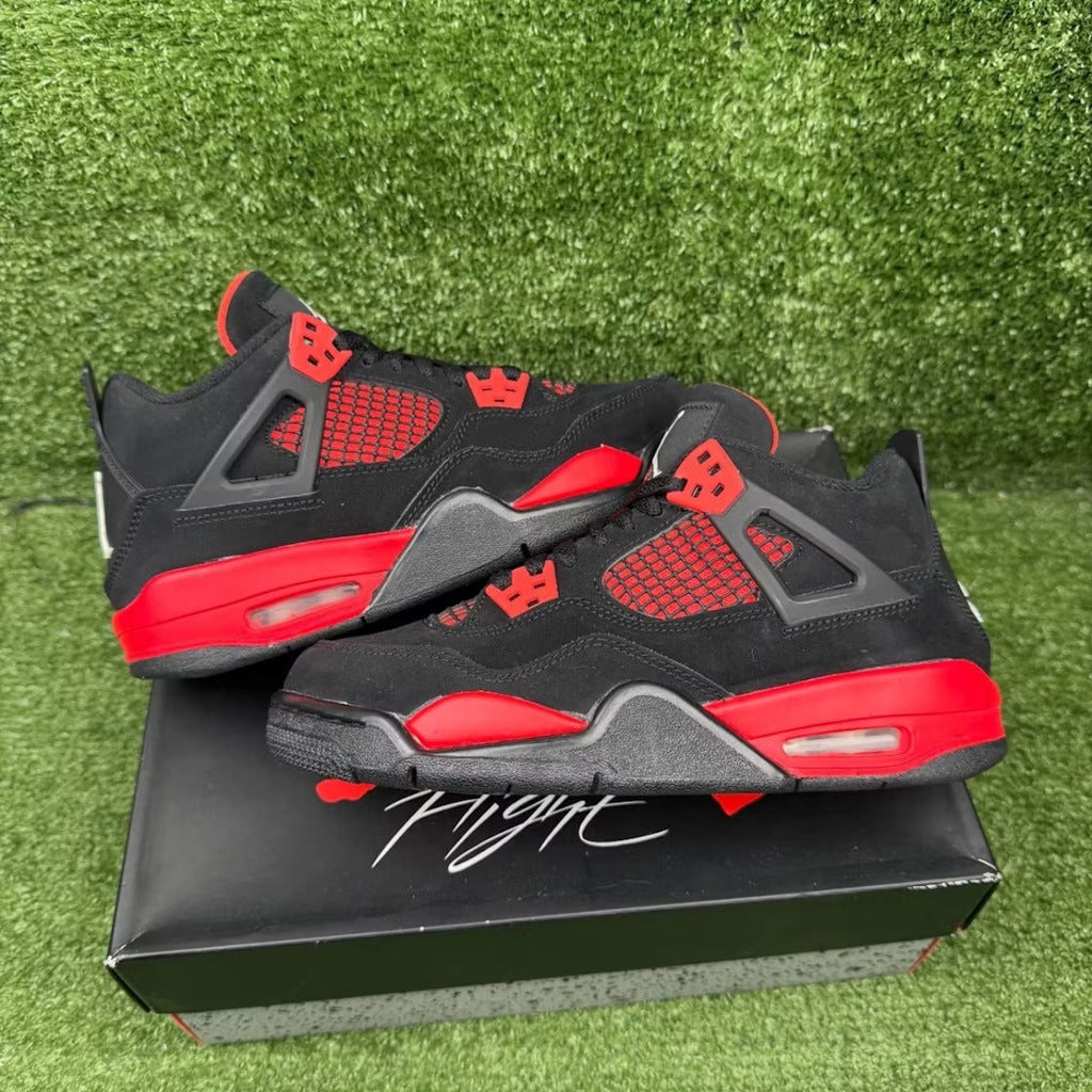 Used - Air Jordan 4 Retro Red Thunder (GS) - US 5.5Y - detail 1