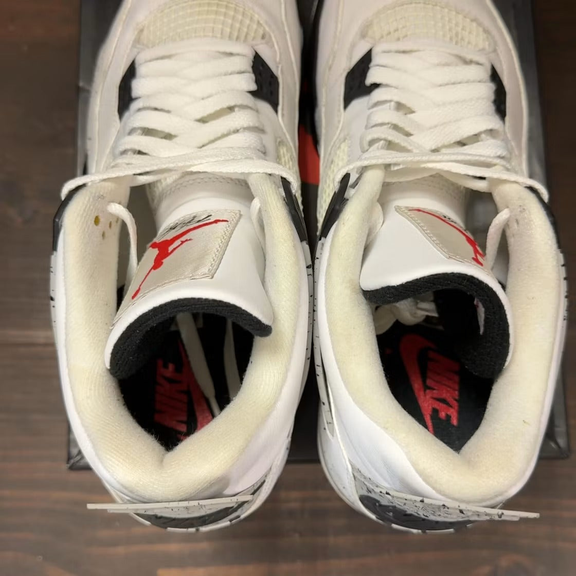 Used - Air Jordan 4 Retro White Cement (2016) - US M 12 - detail 3