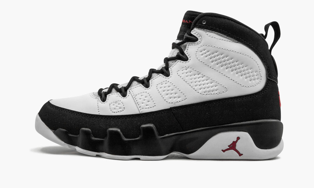 Air Jordan 9 Retro White Black Red 2016 Release Sneakers